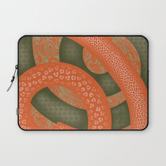 Bonded for Life contemporary abstract Laptop Sleeve