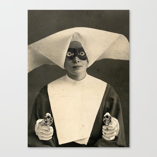 SARCHOTIC: ANOTHER CHEAP TRICK Canvas Print