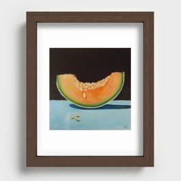 Melon Recessed Framed Print