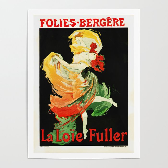 VintageFrench Musical poster Poster