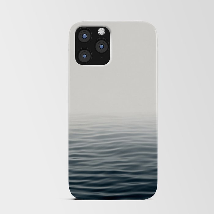 Misty Sea I - Abstract Waterscape iPhone Card Case