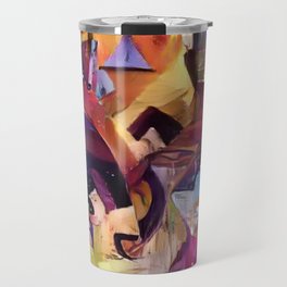 Color Collage Travel Mug