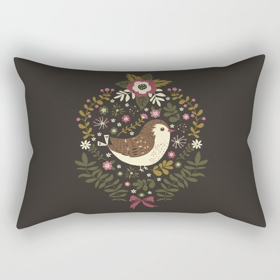Sweet Robins Rectangular Pillow