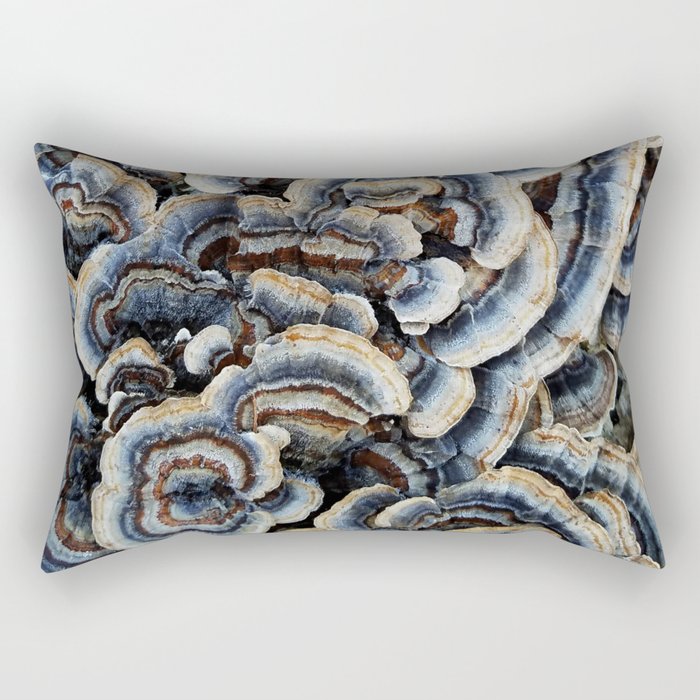 Fungus Abstract Pattern Rectangular Pillow