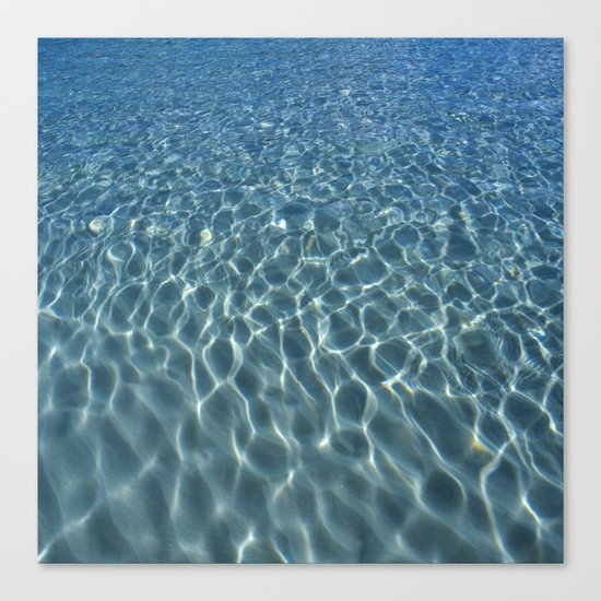 Wade In Canvas Print