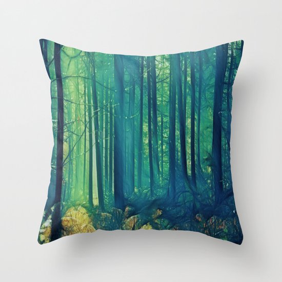 Eyes On The Forest, Not On The Trees. Throw Pillow