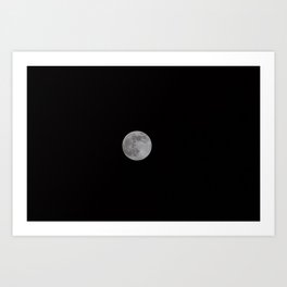 MOON Art Print