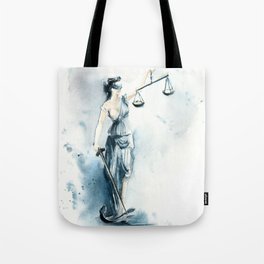 Lady Justice Tote Bag