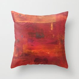 Hold my hand in your Heart Throw Pillow