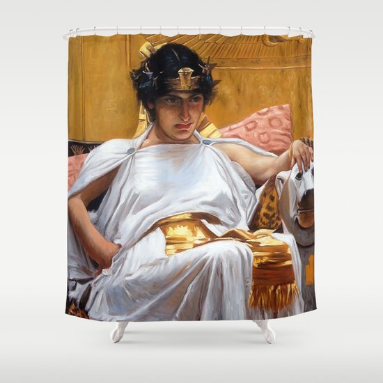 Cleopatra John William Waterhouse Shower Curtain By Gpam Society6