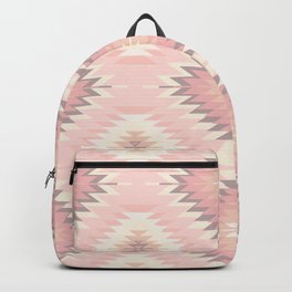 Pastel Pink & Coral Navajo Backpack