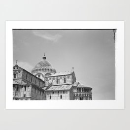 Scanned negative of Cattedrale di Pisa Art Print