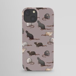 Pixel Rats iPhone Case