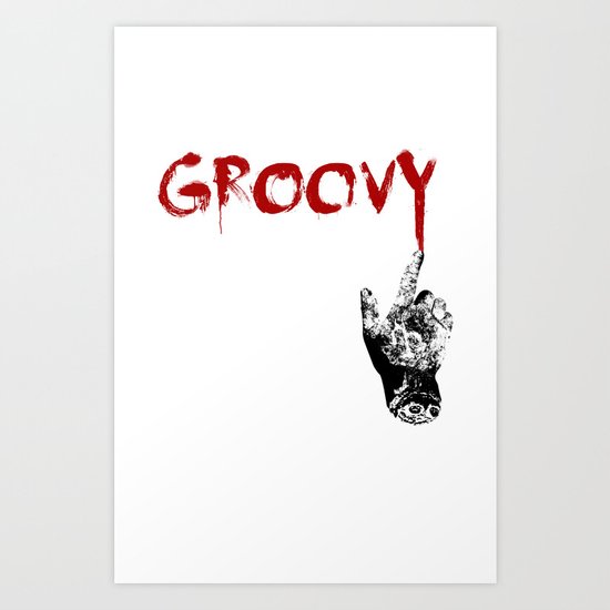 Groovy Art Print