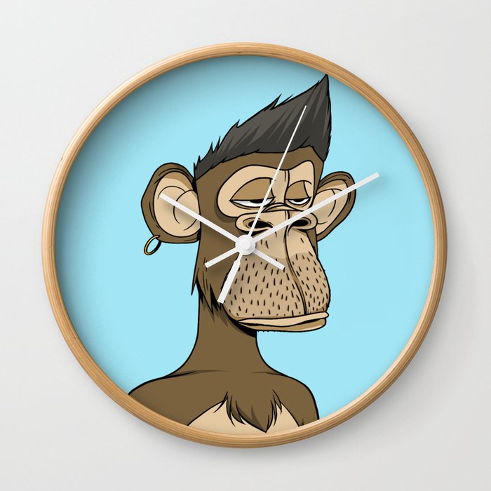 Bored Ape #6722 Wall Clock