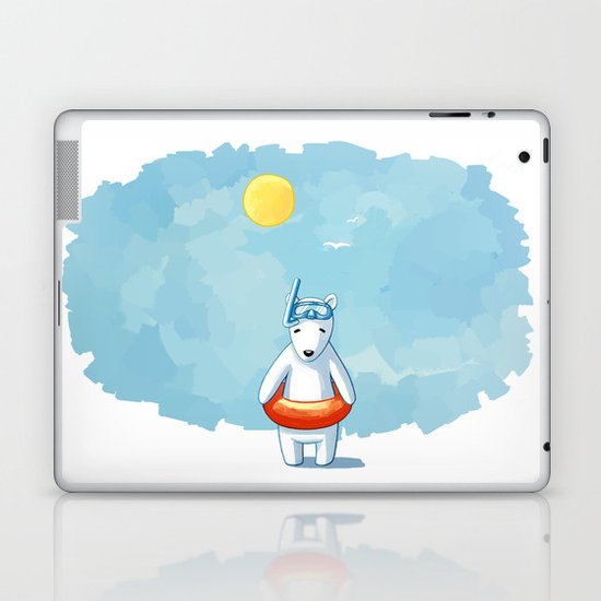 Polar Beach Laptop & iPad Skin