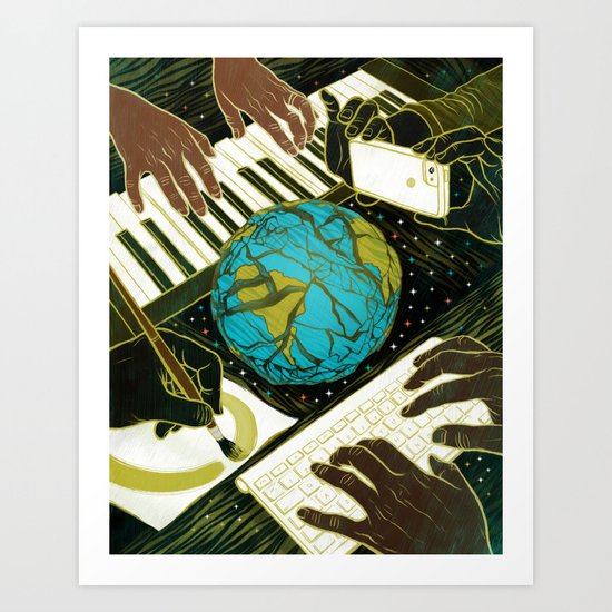 ARTS & CULTURE Art Print