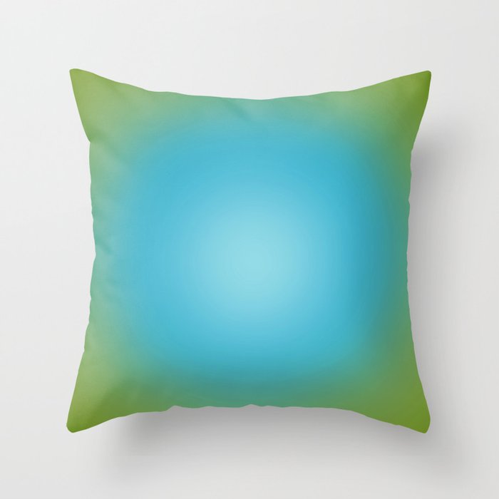 Orb Gradient // Extra Terrestrial Throw Pillow