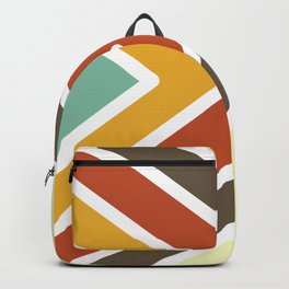 Goldenapple - Geometry design 9  Backpack | Digital, Pattern, Graphicdesign, Pop Art 