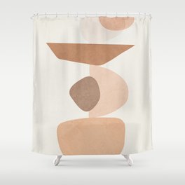 Balancing Elements II Shower Curtain