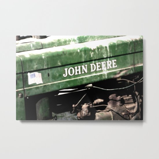 John Deere Metal Print