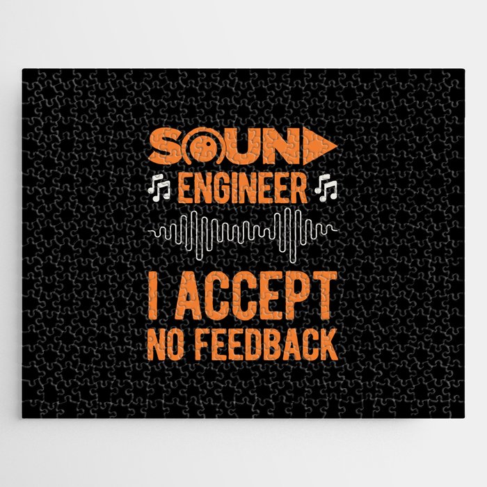 Funny Sound Engineer Jigsaw Puzzle