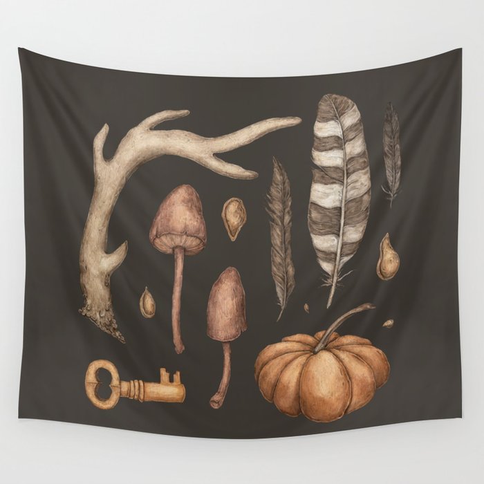 Autumnal Collection Wall Tapestry