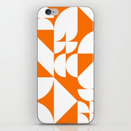 Geometrical modern classic shapes composition 14 iPhone Skin