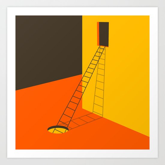 Explore Art Print