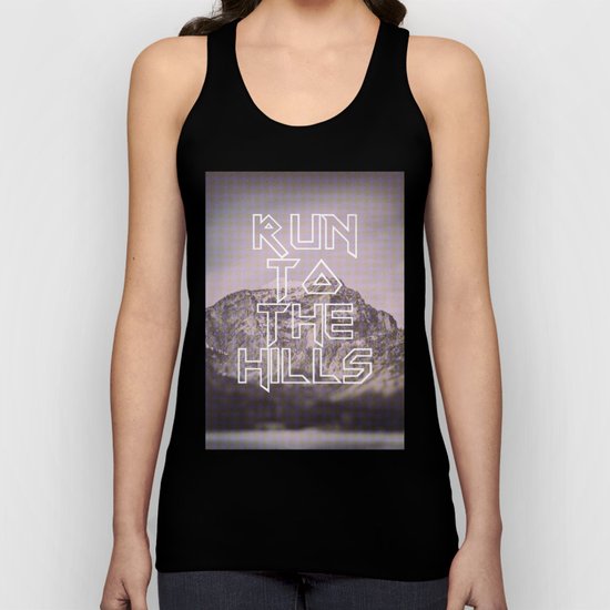 Run To The Hills Unisex Tank Top