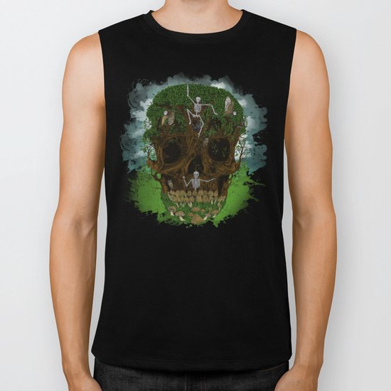 Skull Biker Tank