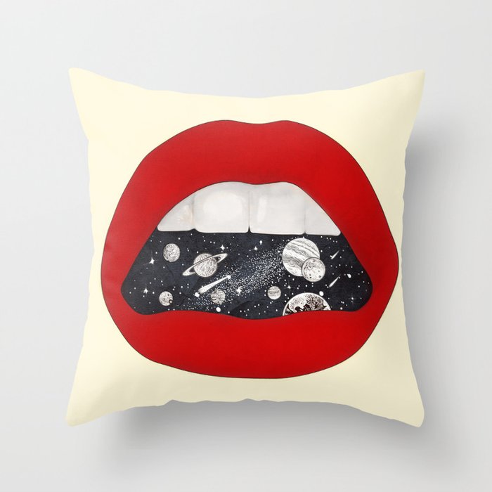 Space Throw Pillow
