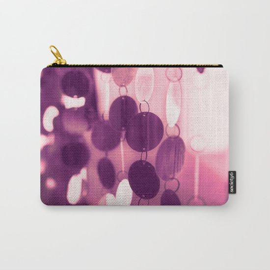 GLAM CIRCLES #Pink/Purple #1 Carry-All Pouch