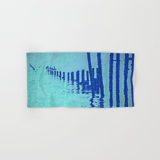 OCEAN BLUE Hand & Bath Towel