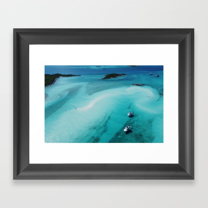 Exuma Cays Land & Sea Park Framed Art Print