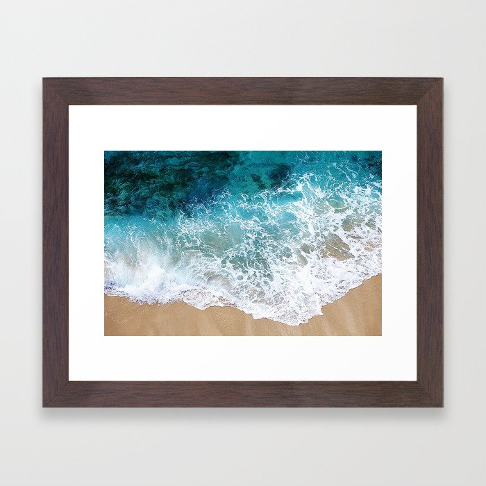Ocean Waves I Framed Art Print