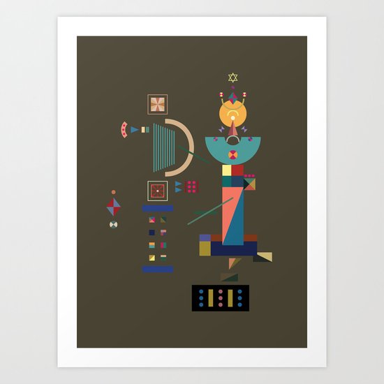 david Art Print