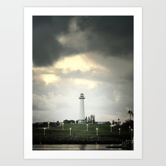Lions Lighthouse ~ Stand By Art Print