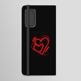 Heart 2 Android Wallet Case