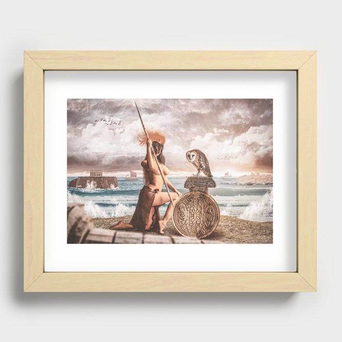 Athena Recessed Framed Print