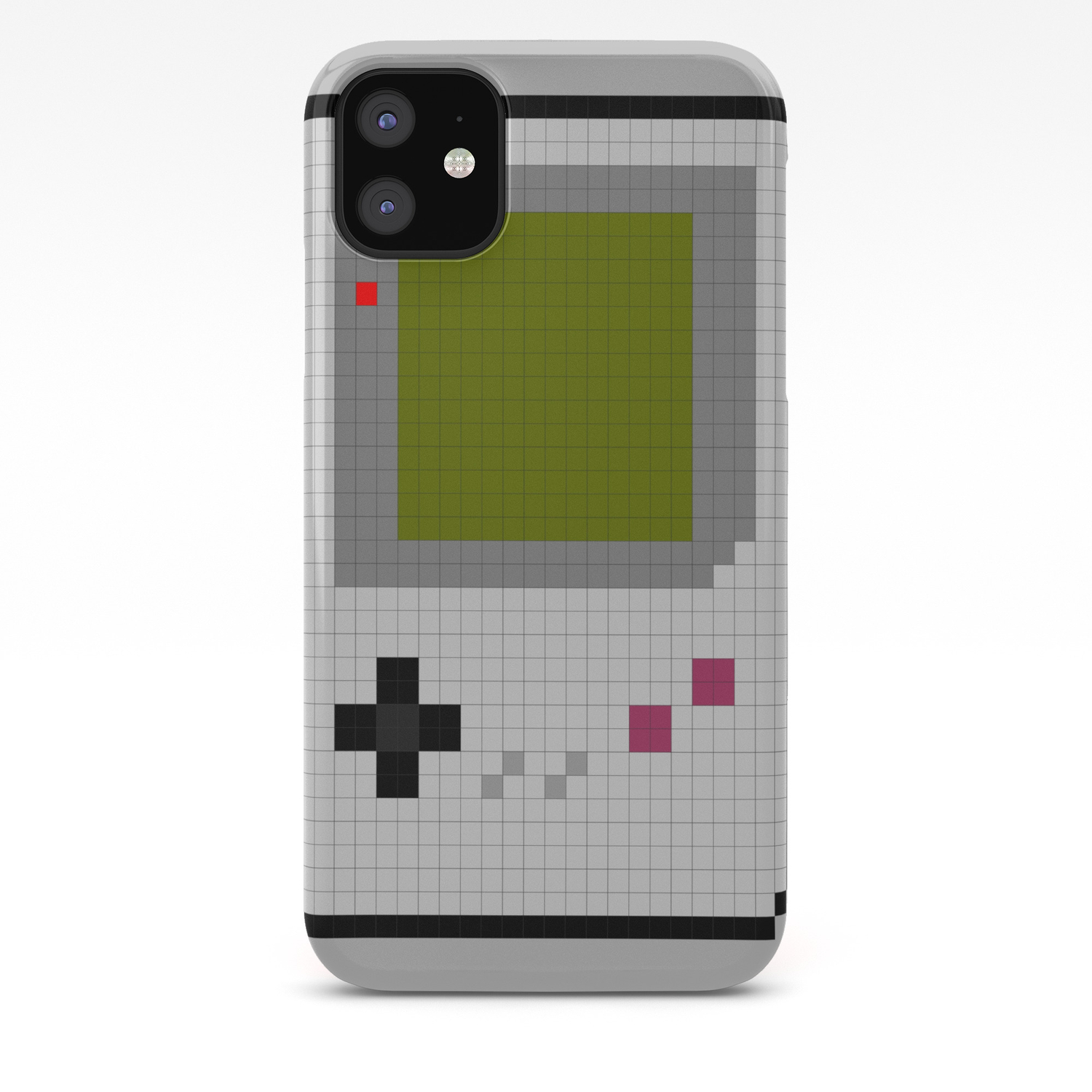 Old School Game Boy Pixel Art Iphone Case By Jaggedgenius Society6