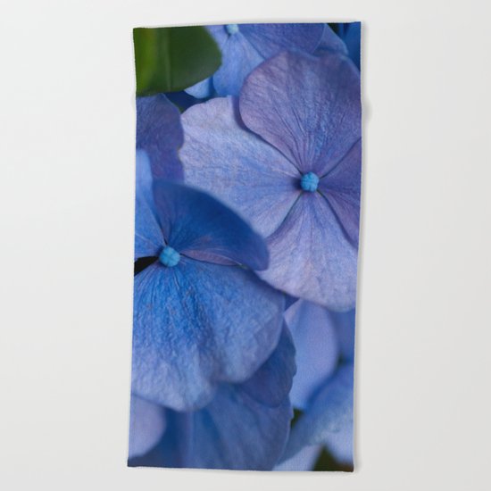 Blue Hydrangeas #2 # #art #society6 Beach Towel