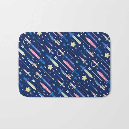 Magical Weapons Bath Mat