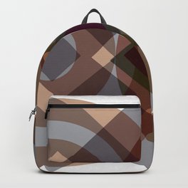 Circles/Triangles Composition Backpack