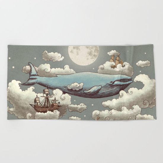 Ocean Meets Sky Beach Towel
