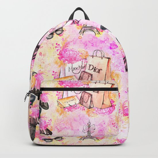 Fashion and Paris #4 Backpack