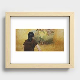 Looking at Degas Recessed Framed Print