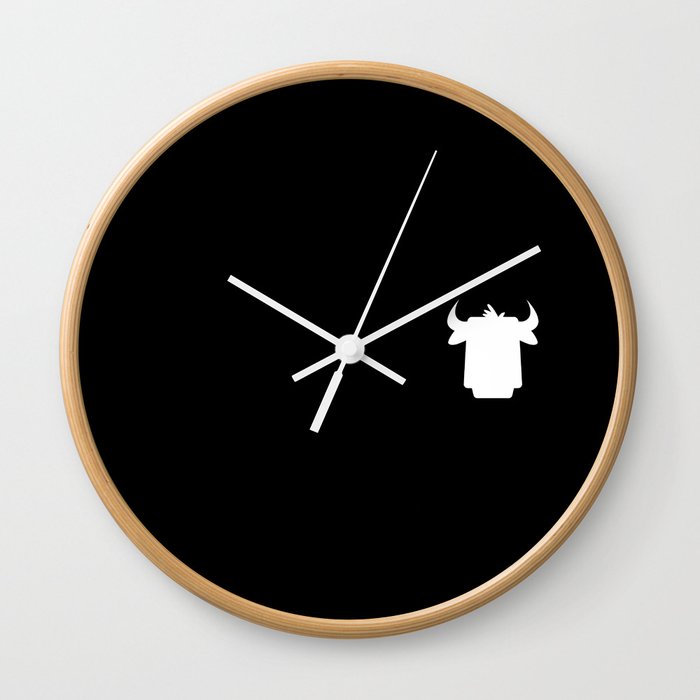 Apple's Cow Wall Clock