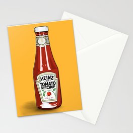 A love of Ketchup Stationery Card