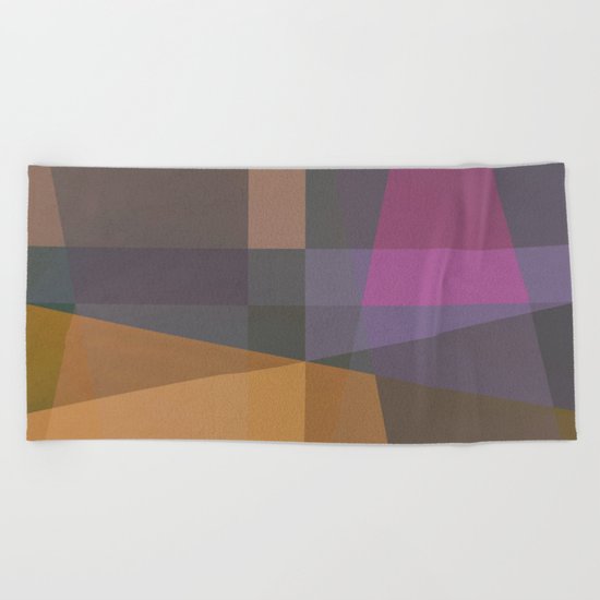 The Clearest Line VI Beach Towel